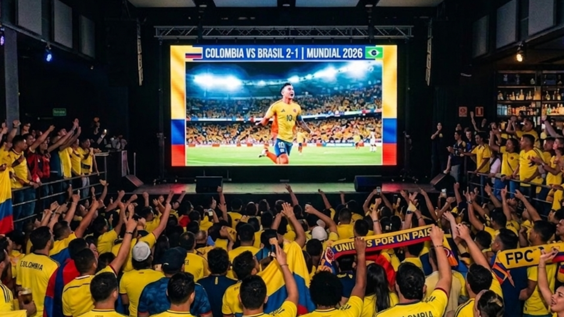 Promoción de Pantallas LED para negocios del mundial